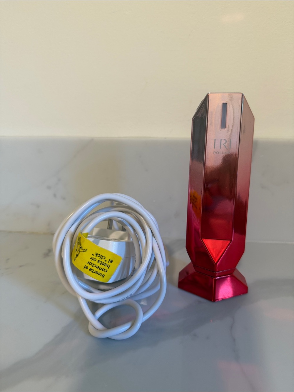 TRI POLAR Red Metallic Skincare Device